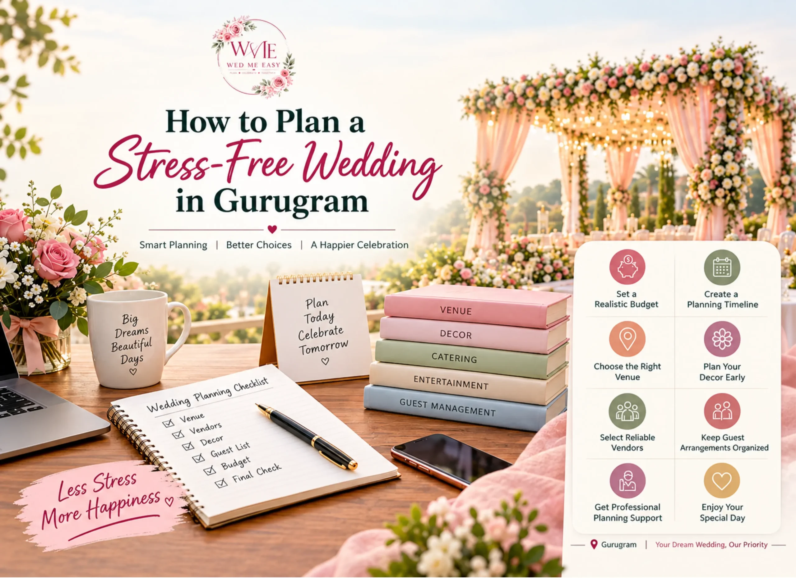 How to Plan a Stress-Free Wedding in Gurugram